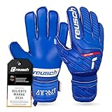 Reusch Attrakt Silver Junior Torwarthandschuhe für Kinder|Gr. 3–8 für...