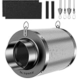 HG Power Aktivkohlefilter 100mm, Länge 200mm – 38mm Premium Australische...