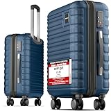 Travely Premium Handgepäck Koffer 55x40x20cm - passend für Ryanair,...