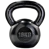 ScSPORTS® Kettlebell - 4/8/12/16/20/24/28 kg, Gusseisen, Hammerschlag,...