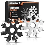 Hinshark Geschenk für Ihn Valentinstag, 18 in 1 Schneeflocken MultiTool,...