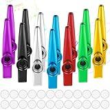 14 Stück Kazoo Instrument in 7 Farben Kazoos Kazoo Metall...
