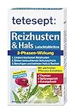 tetesept Reizhusten & Hals Lutschtabletten - zuckerfrei mit Füllung –...