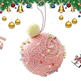 Handgefertigte Weihnachtskugel-Ornamente, hängende Feiertags-Anhänger...