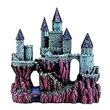 EESLL Aquarium-Dekoration, Schloss, Höhle, Versteck, Haus, realistische...
