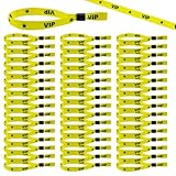 INNAL 50 Stück Vip Einlassbänder,VIP Stoff Einlassbänder,VIP...