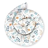 Bebeloo Bettschlange Bettkissen Seitenschläferkissen Nackenrolle...