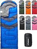 MalloMe Schlafsack Outdoor - Schlafsack Erwachsene und Kinder - Schlafsack...