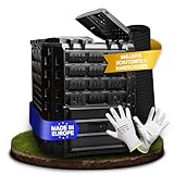 Hochwertiger Garten Komposter [320l] inkl. Bodengitter & Handschuhe |...