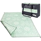 Gadgy Outdoor Teppich Wetterfest 300 x 200 cm - Stylischer Balkon Teppich...