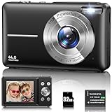 Digitalkamera 1080P 44MP Fotokamera 16X Digitalzoom Kamera, Vlogging...