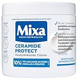 Mixa Ceramide hautstärkende Creme mit 10% pflanzlichen Glycerin, Squalan...