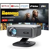 Smart Beamer 4K[Kompatibel mit Netflix] 3D Dolby Audio VISSPL 30000Lumen...