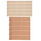 jojofuny 10 Stück Holzdochte aus Kirschholz mit Dreieckigem 1mm Gitter...