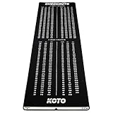 KOTO - Teppich Checkout 237 x 80 cm, inkl. Score Indikator, rutschfeste...