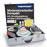 magnetoplan Moderationskoffer Kompakt | Inkl. 2100 Teile | HxBxT...