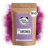 GREEN PANDA® Bio Aronia Pulver aus Österreich | getrocknete Aroniabeeren...