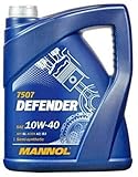 Mannol Defender 10W40 A3/B3 Teilsynthetisches Motorenöl, 5 Liter