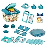 Nicer Dicer Chef Professional Gemüsescheider 23-tlg. Gemüsehobel manuell...
