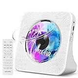 Tragbarer CD-Player mit Bluetooth Gueray Desktop CD Player für zu Hause CD...