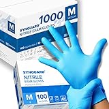 1000 Nitril-Handschuhe, puderfrei, latexfrei, hypoallergen,...