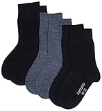 Camano Mädchen 3701 Teller Socken, Blau (navy 4), 36 (HerstellerGröße:...