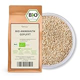 Kamelur Bio Amaranth Gepufft (1kg) Gepuffte Amaranth Samen für ein...