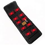 ECODE® Massagematte mit 8 Vibrationsmotoren, Wärmefunktion, 3...