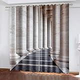 Küchen Gardinen Boho, Verdunkelungsvorhang Urlaub Beige Grau...