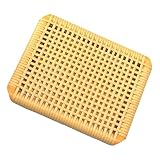 ERINGOGO Gewebtes Rattan Sitzkissen Atmungsaktive und Bequeme Sitzmatte...