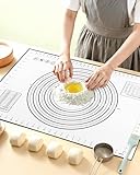 Huglux Backmatte, Backunterlage Lebensmittelqualität, Mat Teigmatte Groß...