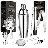 LIVEHITOP Cocktail Set, Edelstahl Coktailmixset Cocktailset,...