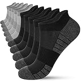 HIYATO 10 Paar Sneaker Socken Herren Damen, Atmungsaktive Sportsocken,...