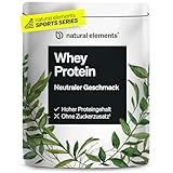 Whey Protein Pulver – Neutral – 1kg – 25g Protein pro Portion –...