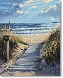 Gutluz Malen nach Zahlen Erwachsene Landschaft - Paint By Numbers Adults...