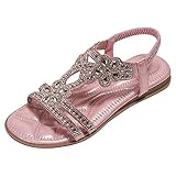 Cvanxluy Sandalen Damen Sommer Leichte Schuhe Elegante Frauen Sommerschuhe...