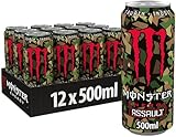 Monster Energy Assault - erfrischender Energy Drink mit 160 mg Koffein - in...