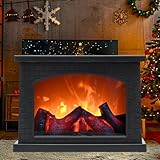 Led Kamin Lamp Elektrisch Kamine mit Flammeneffekt, Elektrokamin Deko...