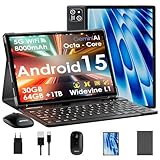 ZENTALITY 10 Zoll Tablet Android 15 Gemini AI, 30GB RAM+128GB ROM(TF 2TB),...