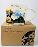STARBUCKS City Mug You Are Here Collection Austria Österreich Porzellan...