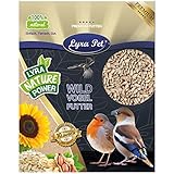 Lyra Pet® | 25 kg Sonnenblumenkerne Geschält | Wildvogelfutter...