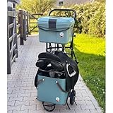 RL24 - Sattelwagen Stall Carry Metall von Waldhausen – mit Sattelhalter,...