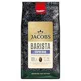 Jacobs Kaffeebohnen Barista Espresso, kräftig mit Kakao- & Karamell-Noten,...