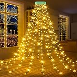 GYLEFY Lichterkette Weihnachtsbaum, 16 Stränge 2M 400LED...