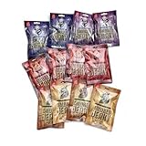 Beef, Chicken & Pork Jerky Welcome Set - Trockenfleisch Protein Snack -...
