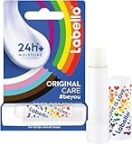 Labello Original Care #beyou Pride Kiss Edition, Lippenpflegestift für 24h...