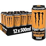 Monster Energy Rehab Peach - koffeinhaltiger Energy-Eistee mit...