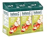 hohes C Milder Apfel (3 x 0,2l), 100% Saft, Apfelsaft, Vitamin C, ohne...