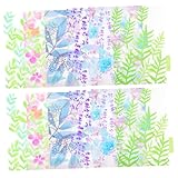 OSALADI 12 Stück Teiliges Binder Dividers Transparente Farbige PP...