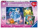 Ravensburger Kinderpuzzle - 09339 Schneewittchen, Aschenputtel, Arielle -...